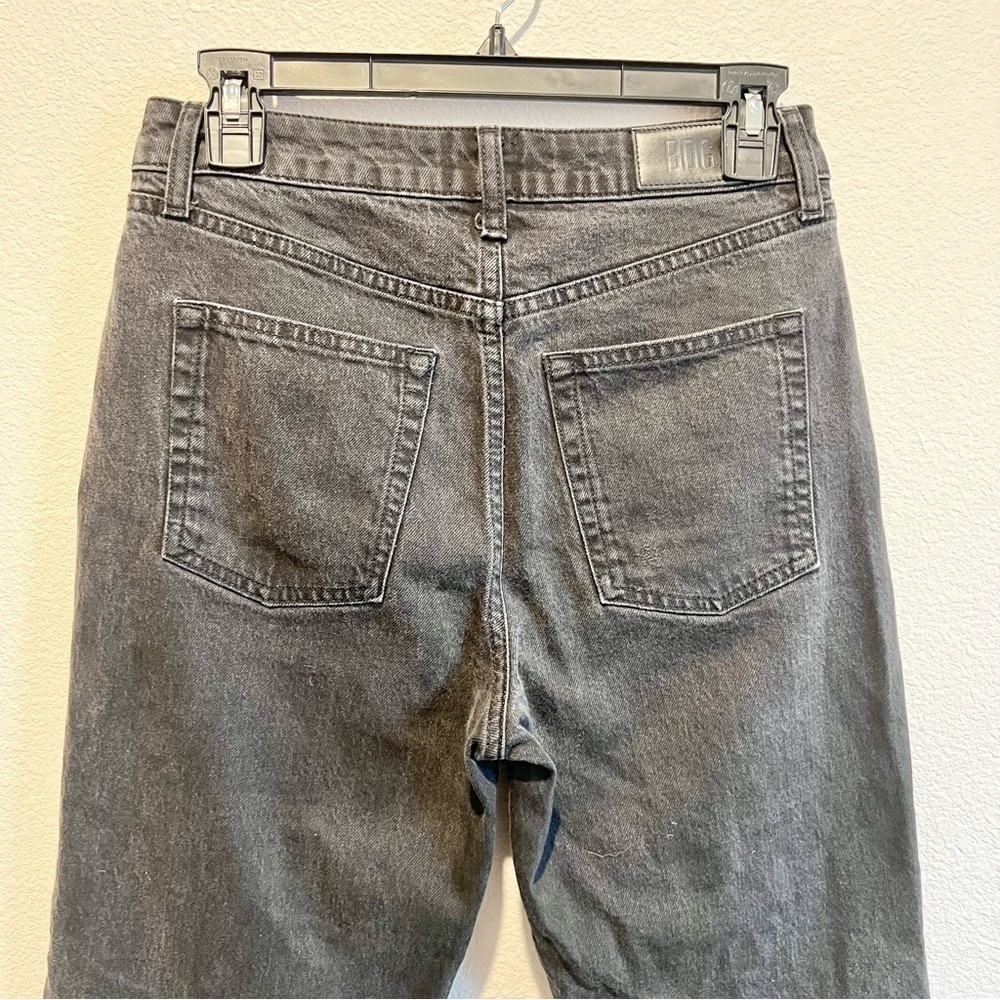 BDG Urban Outfitters Dillon Jeans Slim Fit Raw Hem Ankle Black Womens Sz 28 Boho - Picture 10 of 11